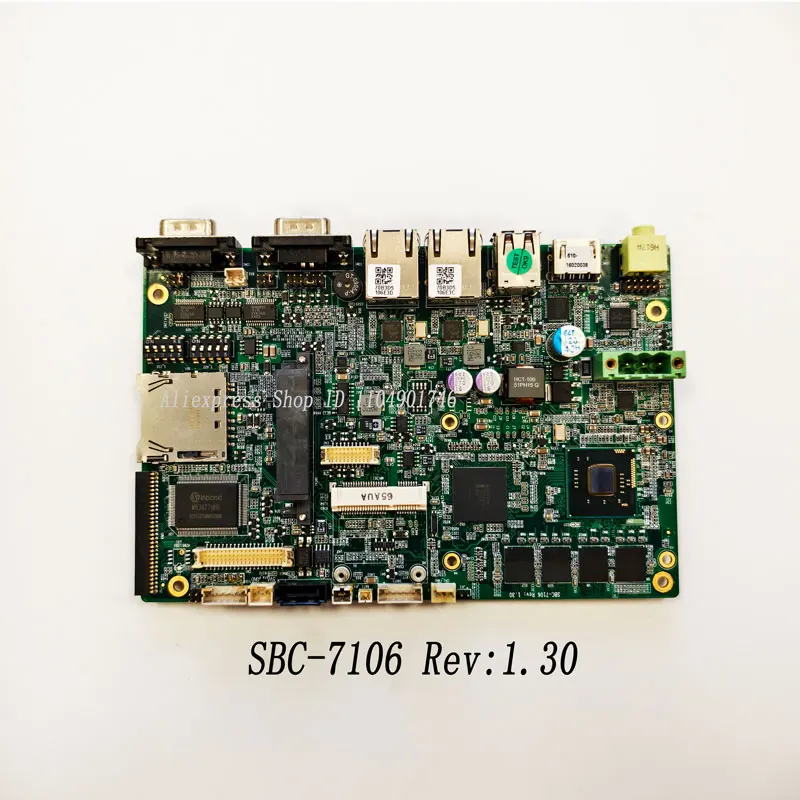 

Applicable to SBC-7106 Rev.1.30 dual-gigabit network port industrial control motherboard