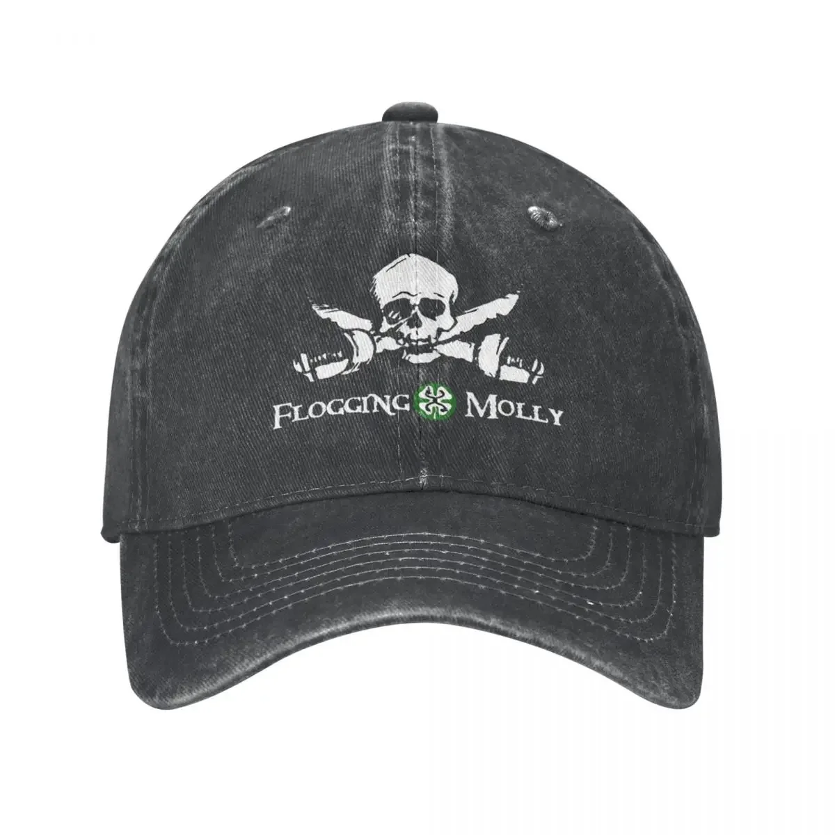 Flogging Molly skull pirate Cowboy Hat sun hat funny hat Men Women'S