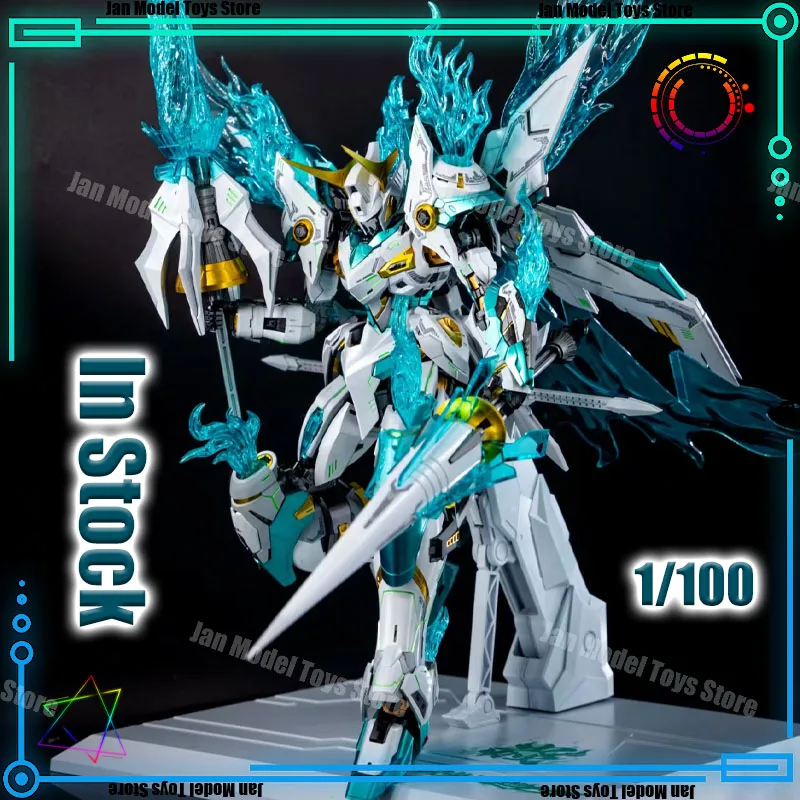 

In Stock Snaa Model 1/100 Mg YR 04 Fire Lord Assembly Model Kits Anime Action Figure Robot Plastic Moveable Model Gifts Toys