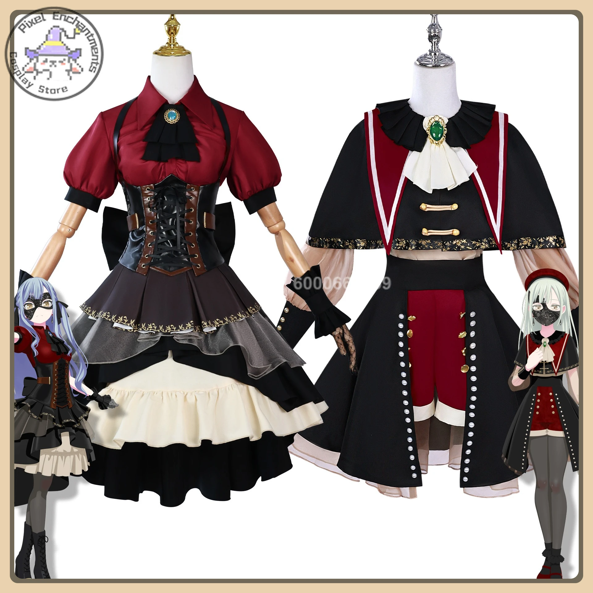 

Hokushui Trading Toyokawa Shoko cos Ave Mujica Toyokawa Shoko Stage Wakaba cosplay