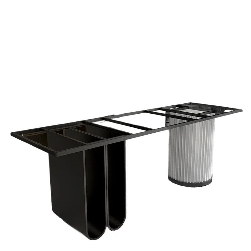 

Wrought iron legs bracket rock slab tea frame marble table feet wooden board support legs table legs metal feet