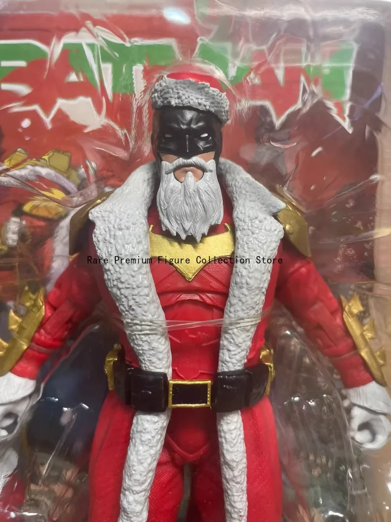 McFarlane Toys DC Multiverse Christmas Batman Red Edition Figura de acción - Nuevo sellado, en stock, artículo real como se imagen