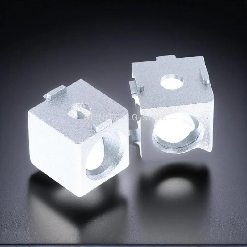 موصل زاوية مكعب من الألومنيوم الفاخر 2020 3030، قطعة واحدة، مثالي لملامح الألومنيوم #2