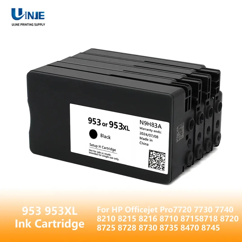 For HP 953 953xl Ink Cartridge for HP 7740 7730 7720 8210 8218 8710 8715 8718 8719 8720 8725 8728 8730 8740 Printer hp953 ink