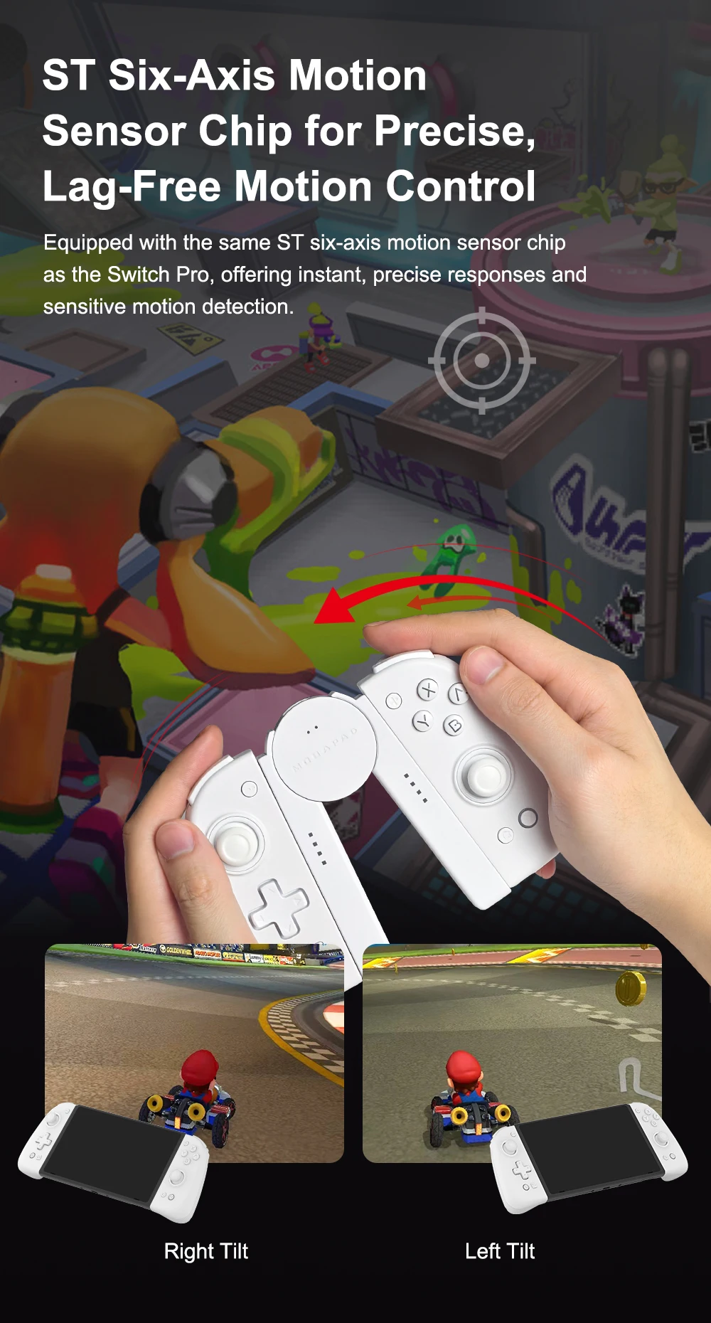 MOBAPAD S1 HD / S1 S Controller für Nintendo Switch OLED Joypad mit Hall Joystick Konsole für Switch NS OLED Gamepad – Detail 14
