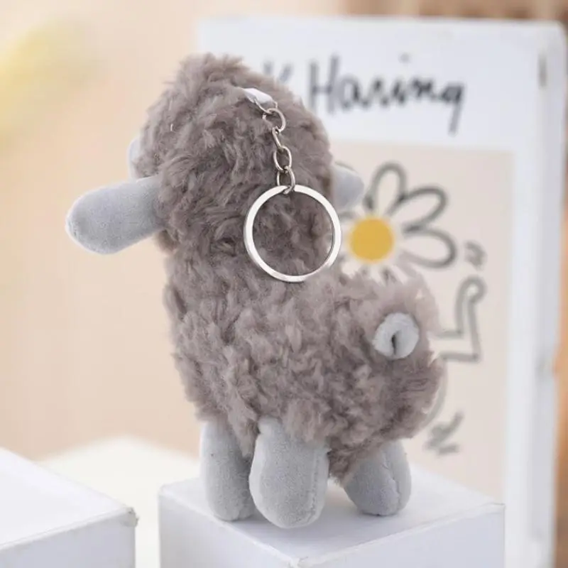 Cute Flower Lamb Plush Doll Ultra Soft Fluffy Fabric Washable Stuffed Animal for Kids Birthday Party Favors Holiday Gifts