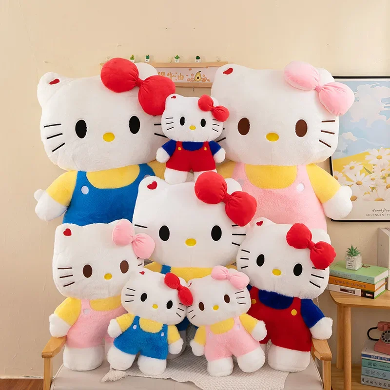 

Hot Kawaii 80cm Oversize Sanrio Hello Kitty Plushie Doll Hello Kitty Pink Stuffed Toys Cute Anime Soft Pillow Kids Birthday Gift