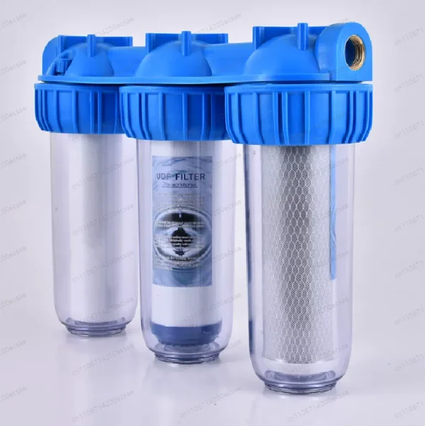 

10 Inch 3-Stage Water Purifier Pre-Filter Element Household Kitchen Filter Bottle Replacement Parts