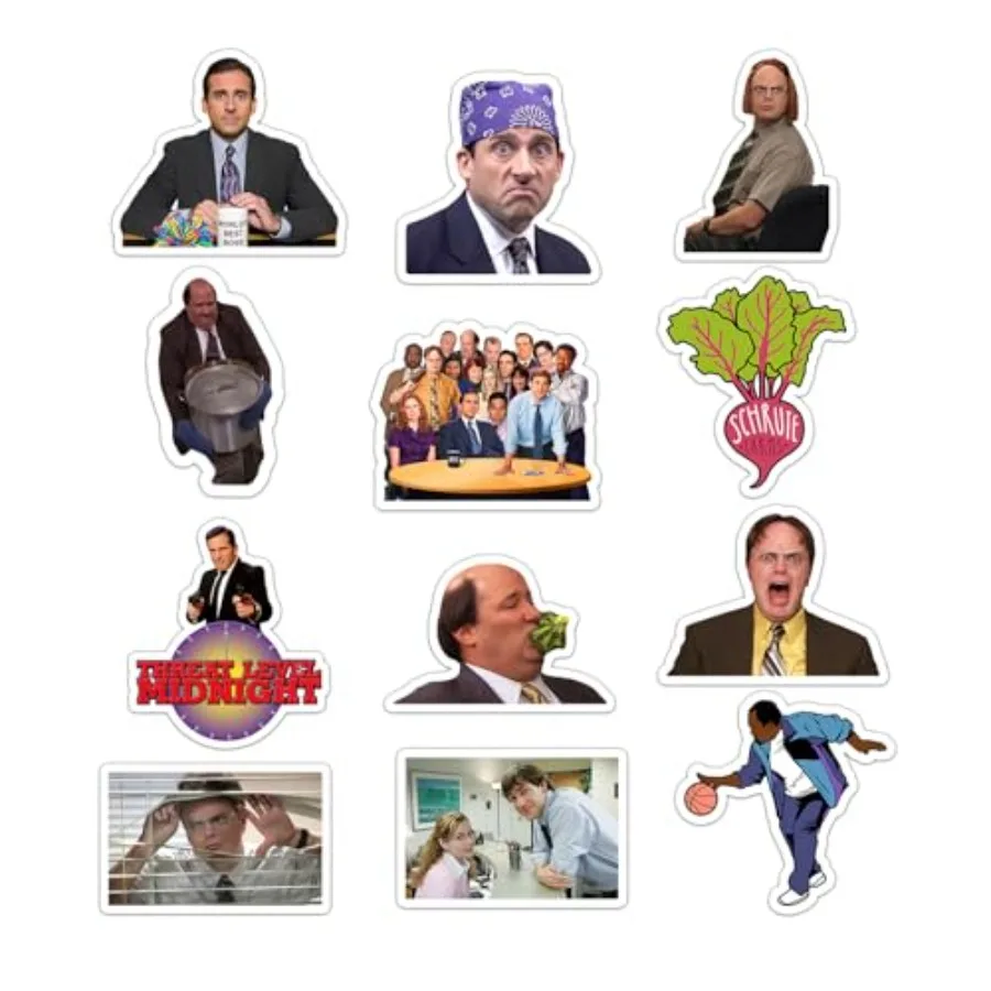 

Офисные магниты, 12 шт., забавные магнитные наклейки из ПВХ, гибкие многоразовые украшения для офисных шкафов, шкафчик на холодильник для подростков