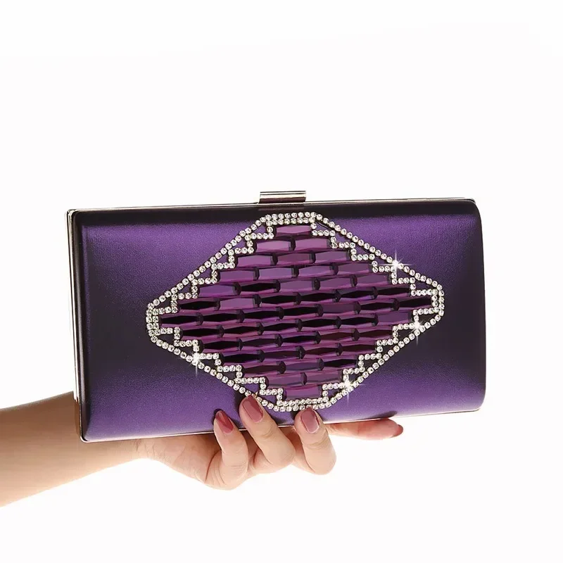 2024  Trendy and Fashionable New Women's Bag,  Exquisite and Versatile Rhinestone Evening Bag, High-end Lady Nightclub Party Bag