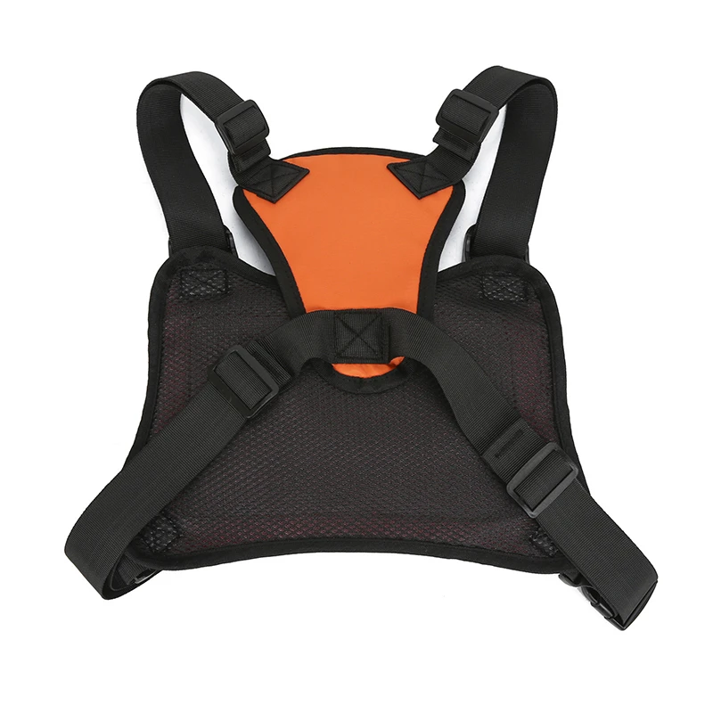 Bolsa de pecho de almacenamiento deportiva para hombre, bolsa de aparejo de pecho de Color sólido, chaleco táctico, moch