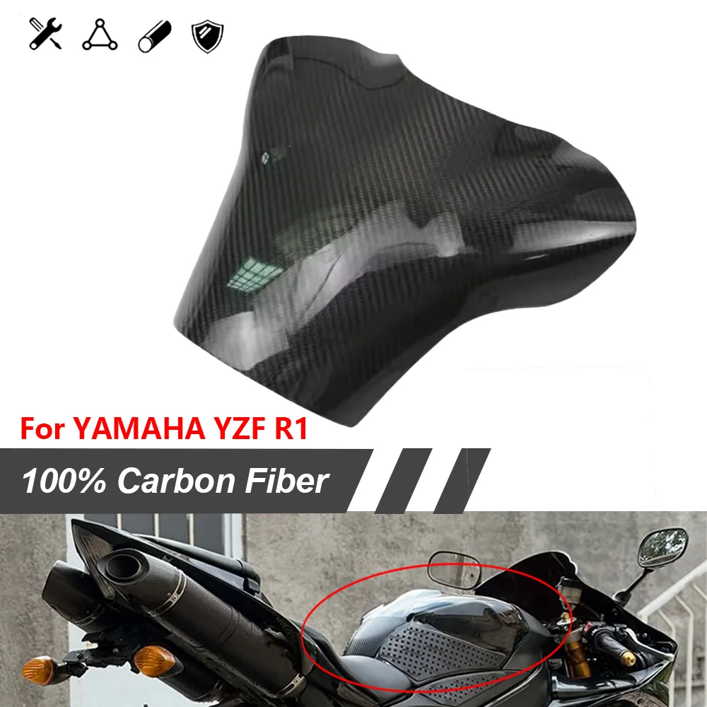 

Pure Carbon Fiber For Yamaha YZF R1 2007 2008 YZFR1 YZF-R1 Motorcycle Fuel Gas Tank Cover Protector Carbon Fiber