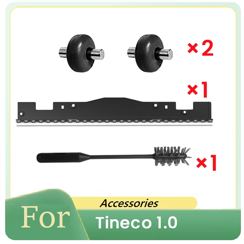 BAAM-For Tineco 1.0 Series ملحقات قطع غيار المكنسة الكهربائية فرشاة تنظيف عجلات المكشطة