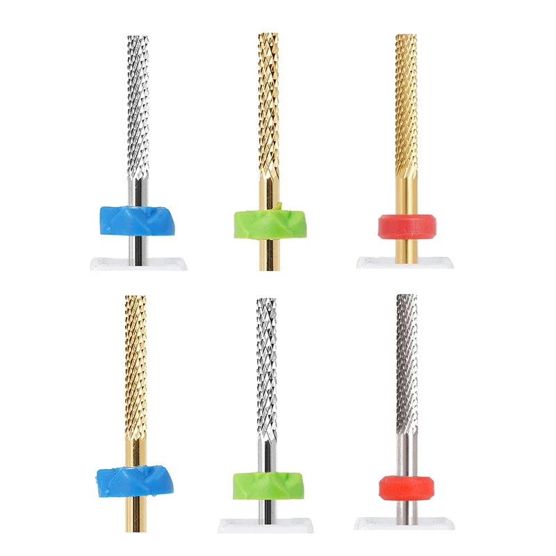 1Pc Nail Polish Rod Tungsten Steel Gold-plated Nail Polish Rod Multi-functional Straight Rod Removing Nail Polish Head