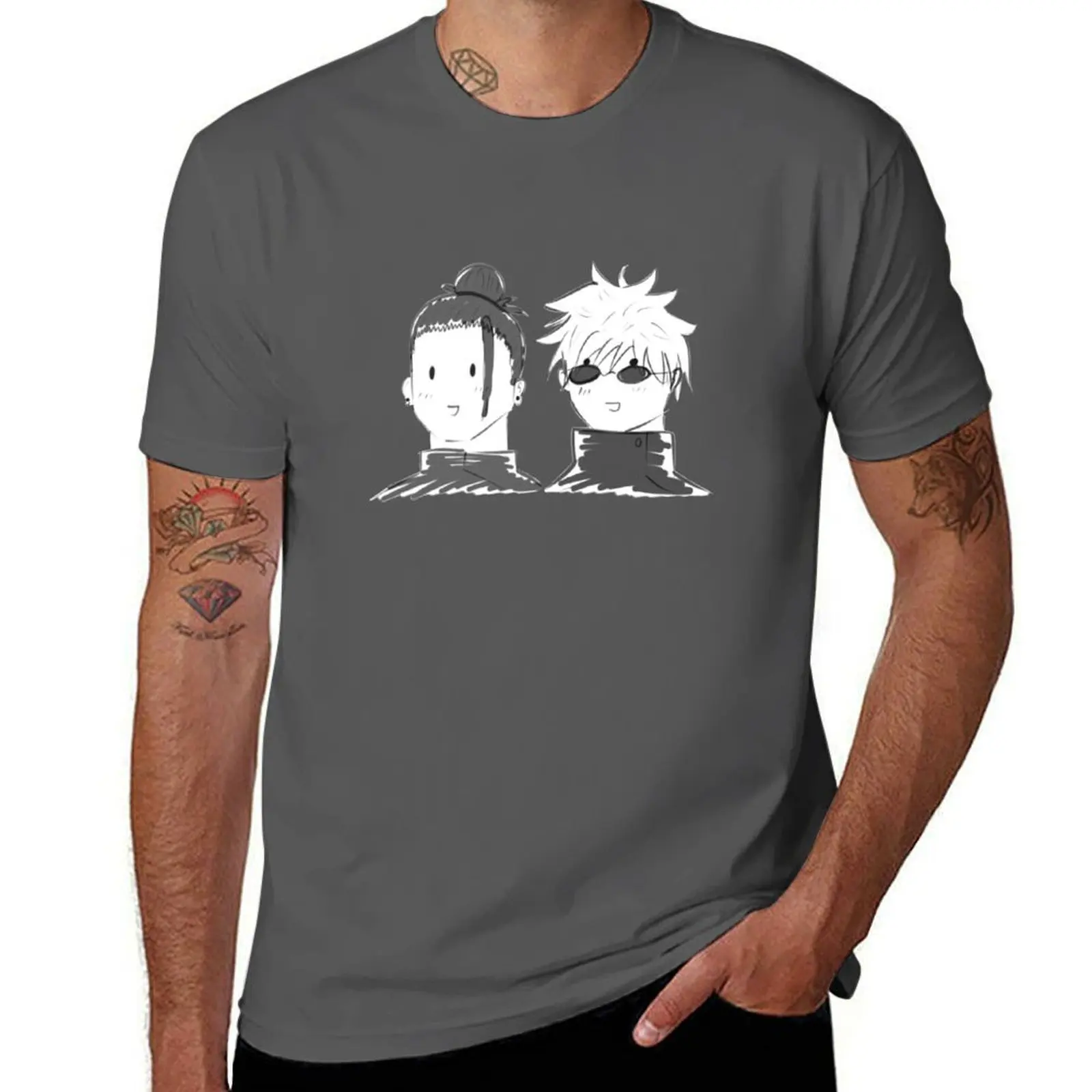 

Gojō and Getō T-Shirt t shirts with prints anime t shirts for man T-Shirt