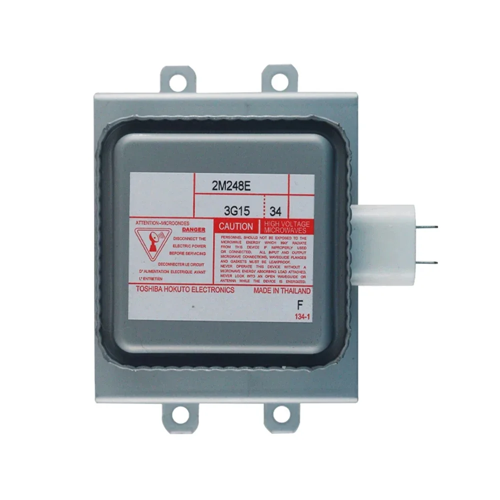 

Microwave Oven Magnetron, Model Number 2M248E, Power 1000W, Air Cooled, For Brand Toshiba, New Original