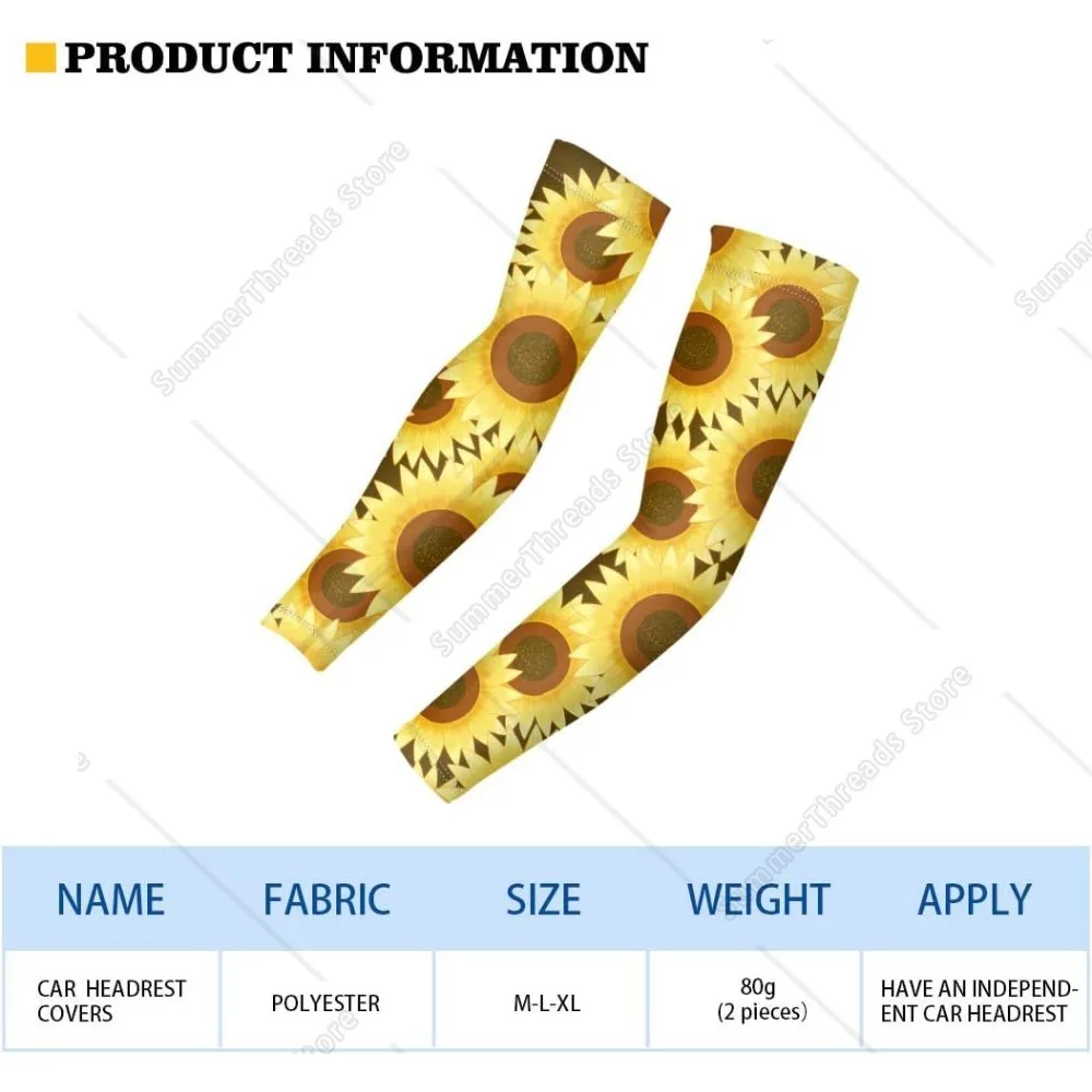 Banana UV Sun Protection Arm Sleeves for Women Men, Cooling Sports Sleeves for Golf, Running, Cycling, Hiking