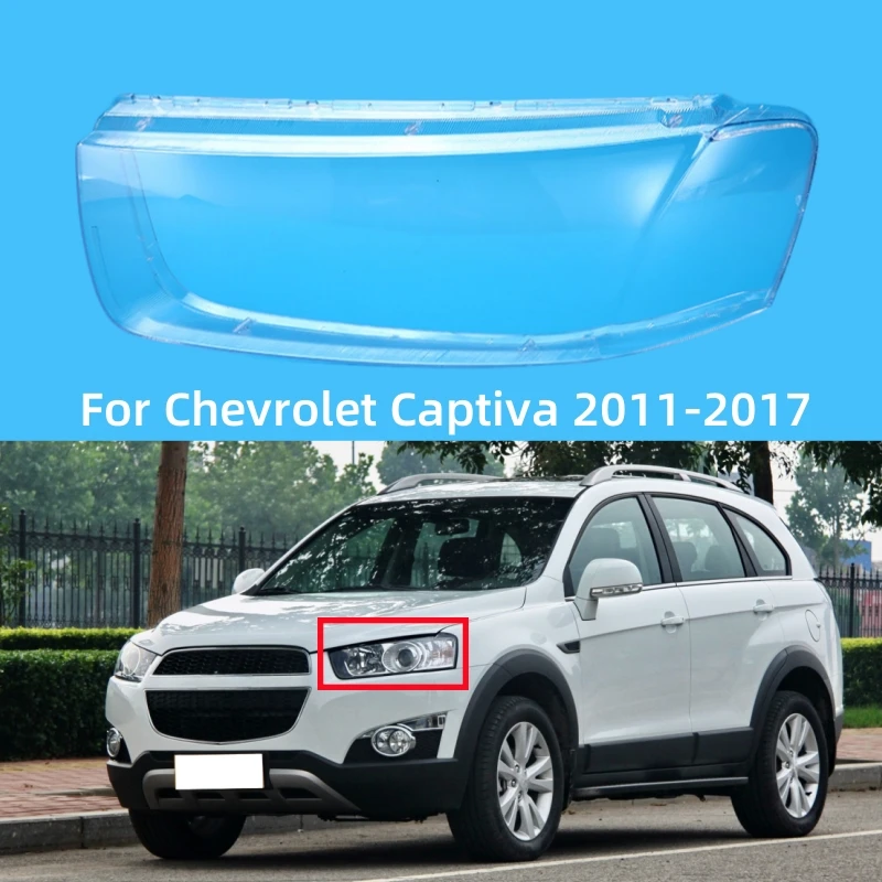

For Chevrolet Captiva 2011 2012 2013 2014 2015 2016 2017 Accessories Car Transparent PC Material Headlight Cap