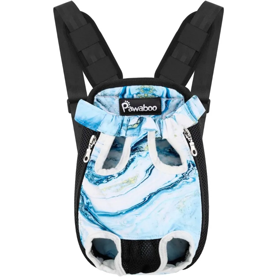 

Регулируемый рюкзак-переноска для домашних животных с ногами для маленьких и средних собак и кошек, идеально подходящий для путешествий, пеших прогулок и кемпинга E