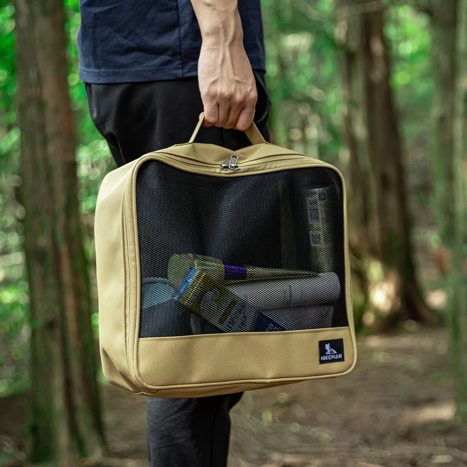 

Outdoor Oxford Camping Storage Bag Portable Camping Stove Tableware Large Capacity Organizer Bag for Picnic Hiking BBQ Tools