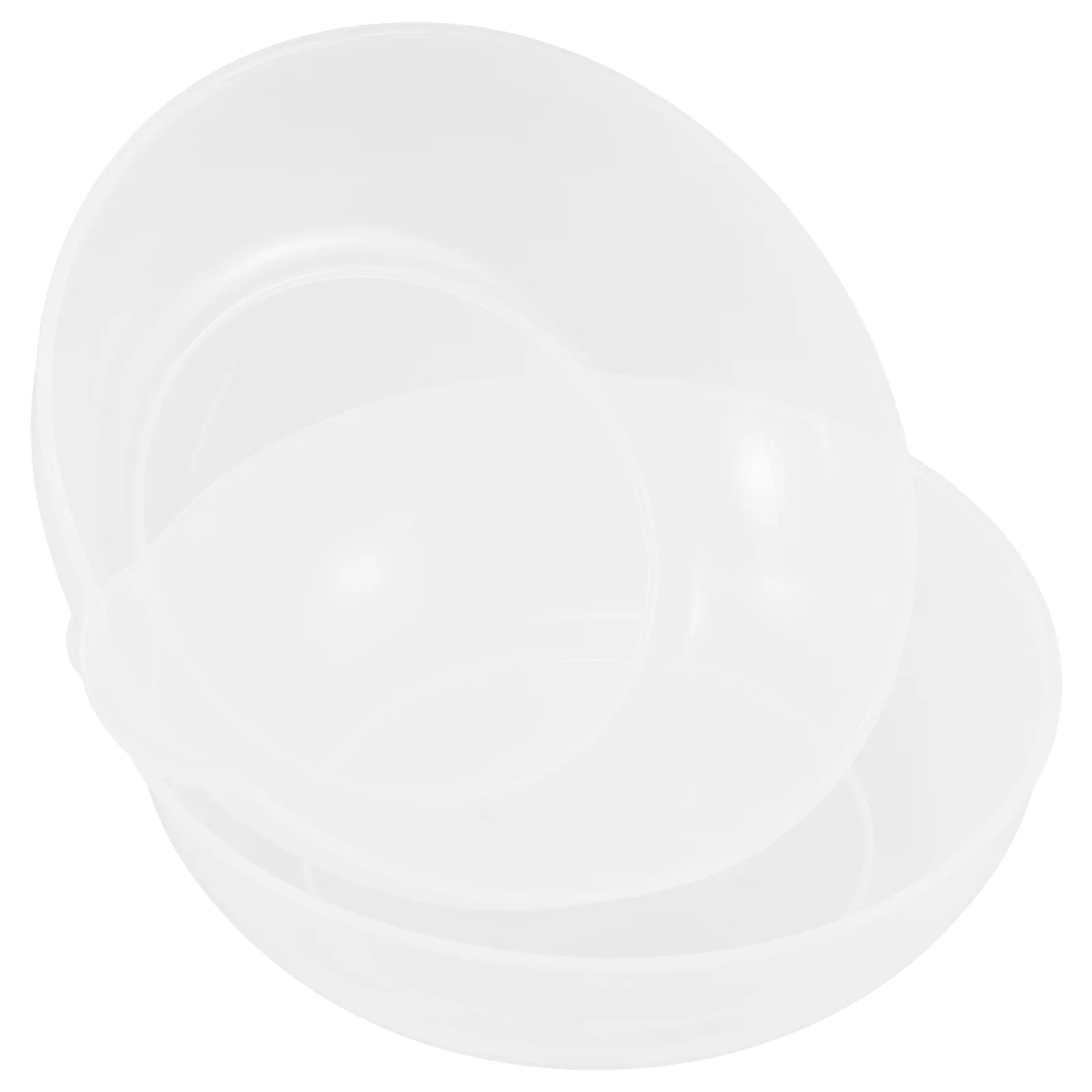 2 Pcs Weight Scale for Food Kitchen Weighing Pan Household Tray Electronic Measuring Supplies Balance Pans Powder