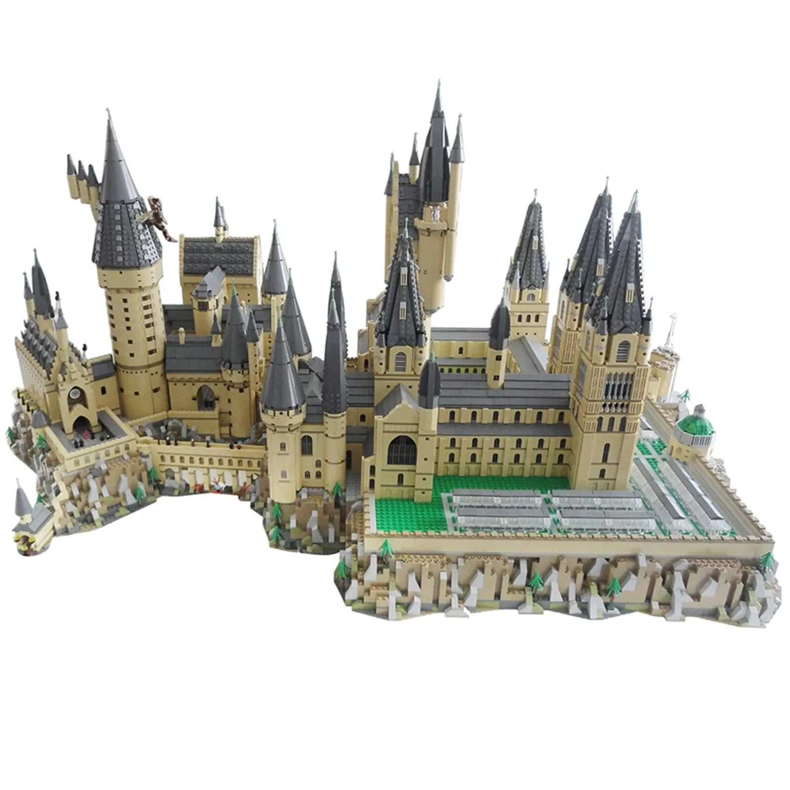 Castle Epic Extension with Castle A and Castle B Modular Building MOC Build