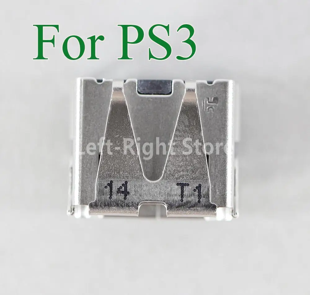 50pcs 원래 새로운 플레이 스테이션 3 PS3 HD PS3 슈퍼 슬림 3000 4000 3K 4K HDMI 호환 포트 잭 소켓 인터페이스 커넥터