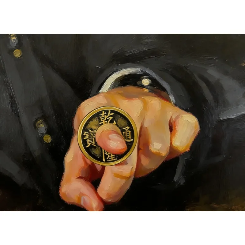 

Crazy Chinese Coins by Artisan Coin & Jimmy Fan Ancient Coin Moving Hole Close-Up Magic Tricks Illusions Magician Stage Magia