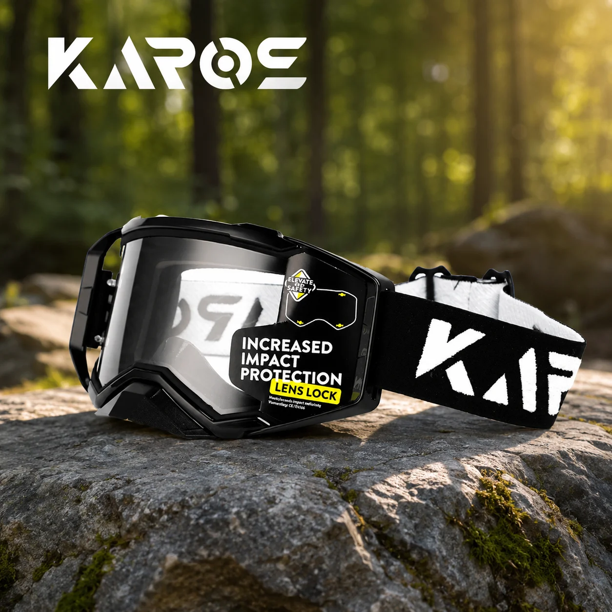 Karos Hot Motorcycle Goggles Men Motocross Glasses UV400 MX Moto Helmet Dirt Bike ATV Ski Outdoor Sports Cycling Eyewear K339