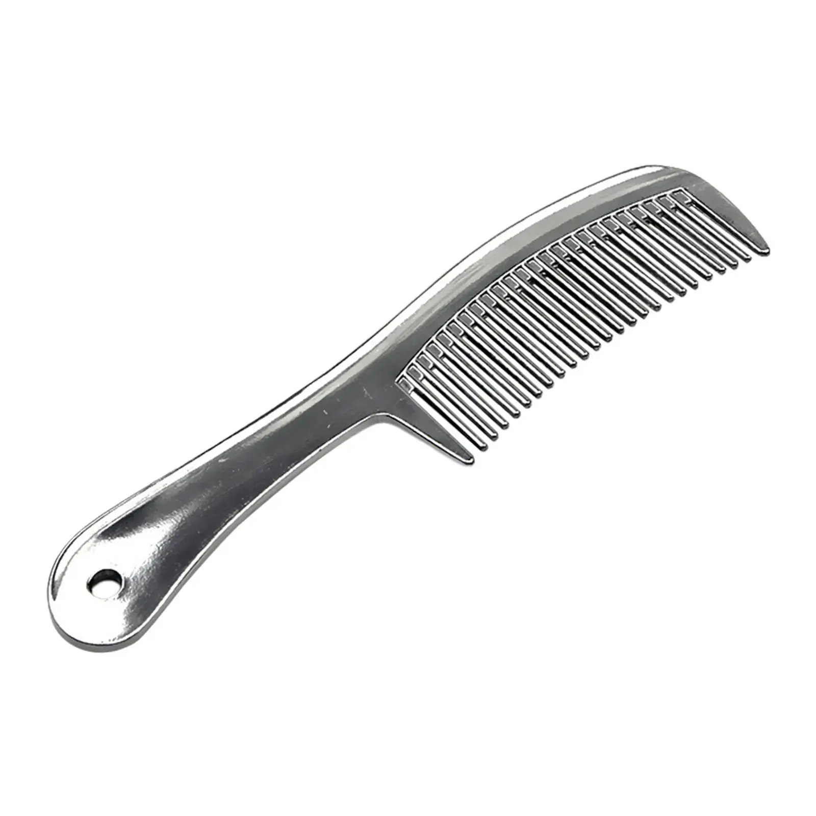 Aluminum Horse Grooming Comb Lightweight Mane Brush Cleaning Tool for Horses Grooming Kits and Pet Care view 5