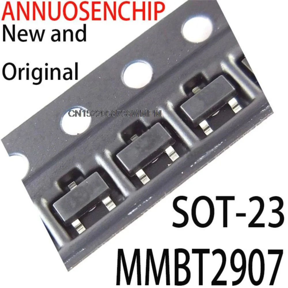 100PCS New and Original  2F 0.6A/40V MMBT2907A SOT23 PNP General Purpose Amplifier New & original MMBT2907