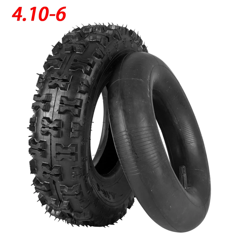 QINGDA 4.10-6 inch tubeless tyre snow plow tires butterfly flower tires beach tires ATV Go kart MIni Quad tyres