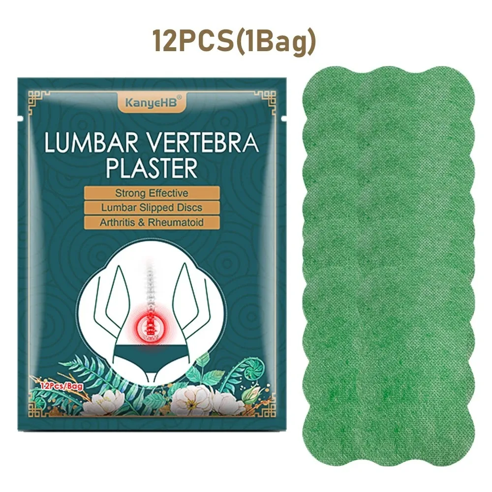 Lumbar Patches For Waist Neck Knee Muscle Discomfort Relieve Sticker Back Stiff Swelling Relaxation Body Care Patch image 6