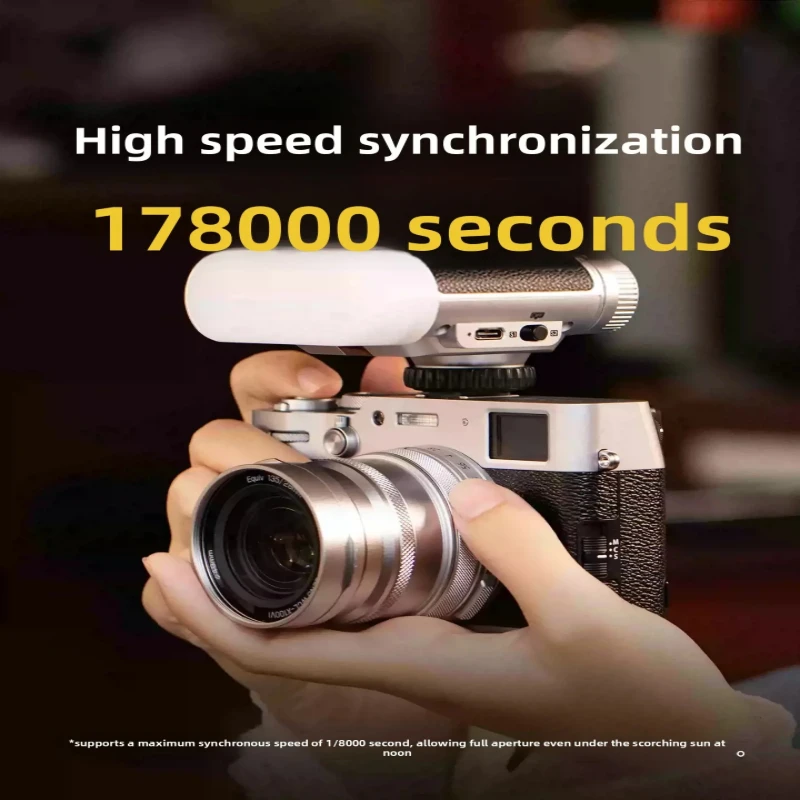 VILTROX Vintage Z1 Pro Retro Camera Flash High-speed Synchronization TTL Automatic Metering Machine Top Light Fuji Hot Shoe