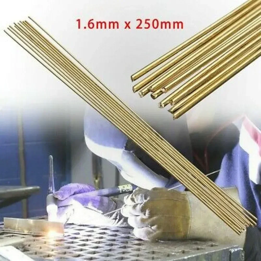 

Premium Brass Solution Flux Core Fusible Welding Wire Electrode Tool 16MM X25CM Excellent For Gray Cast Iron Brazing