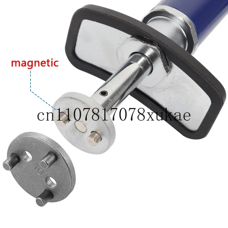 

24 Piece Universal Pneumatic Brake Caliper Retraction Adjustment Kit Mangetic Pneumatic Brake Piston Retraction Kit