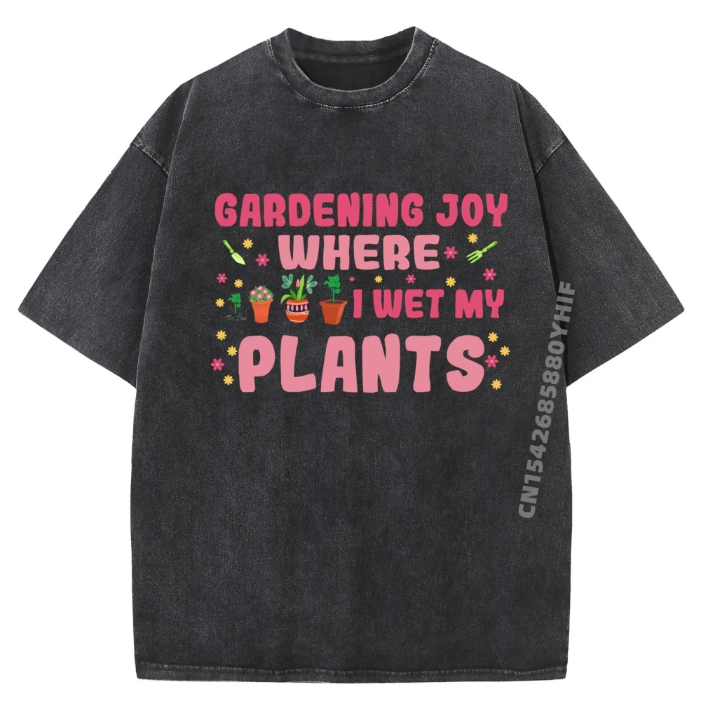 

Plant Gardening Garden Clothes Men's Clothing Mens Graphic Tshirts Breathable Washed Clothes Mens Printed Tops