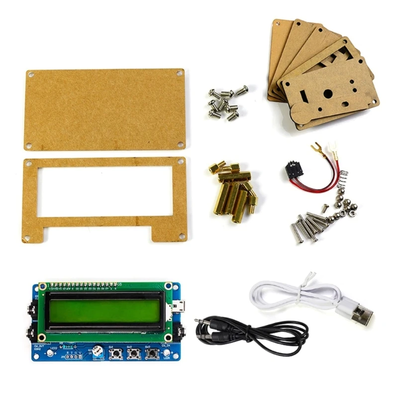 DX62 Morse Code Training Kit for Electronics Lovers with Real Time LED Feedback and High Compatibility Home & School Projects