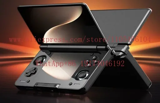 Palm machine translation cover dual screen Android system game console 16 + 1T unopened no game
