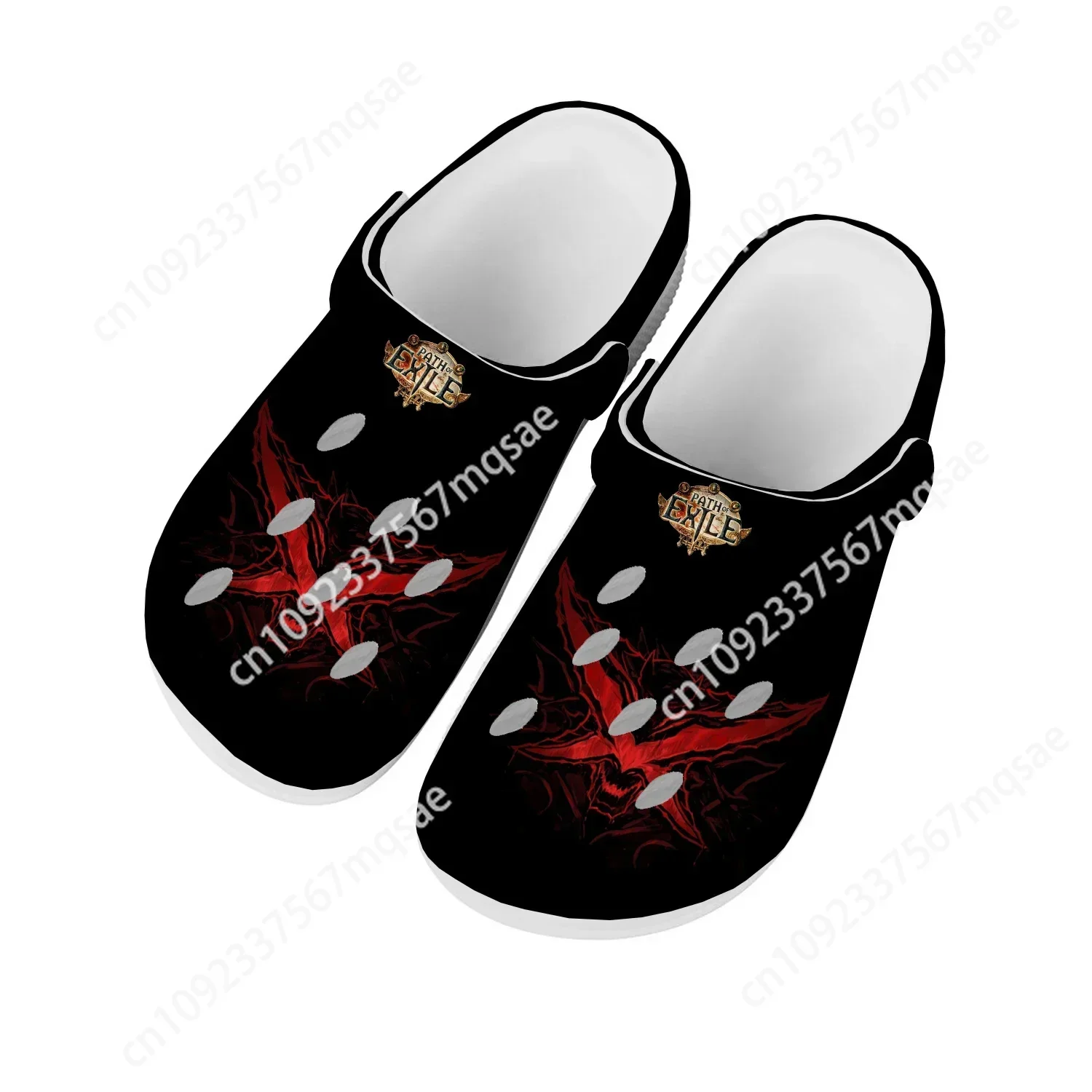 

Path of Exile Home Clogs Cartoon Game Mens Womens Youth Boys Girls Sandals Shoes Garden Custom Made Shoes Beach Hole Slippers