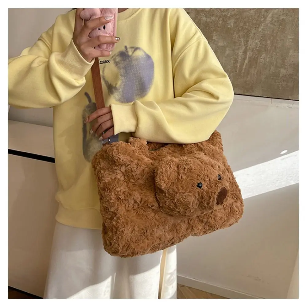 Cartoon beer schoudertas grote capaciteit verstelbare draagtas crossbody tassen meisjes