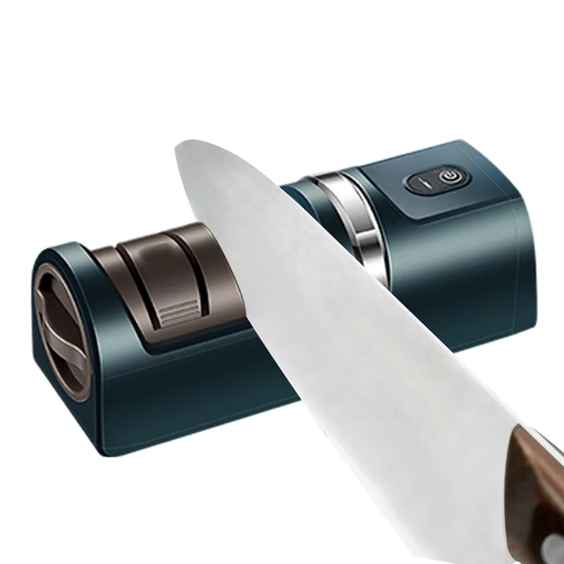 A85I-Electric Rechargeable Cutter Sharpener - Fast Polishing, Multifunctional Kitchen Assistant