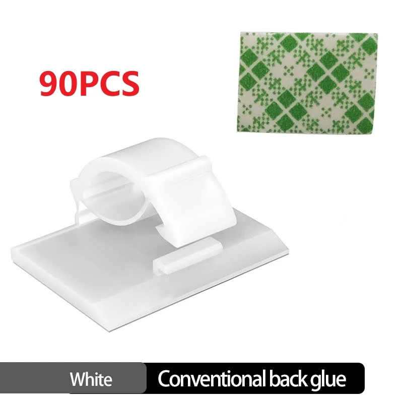 30 stuks kabelorganizer clips snoerhouder desktop werkstation draadmanager USB opladen datalijn spoelopwinder kabelbeheer