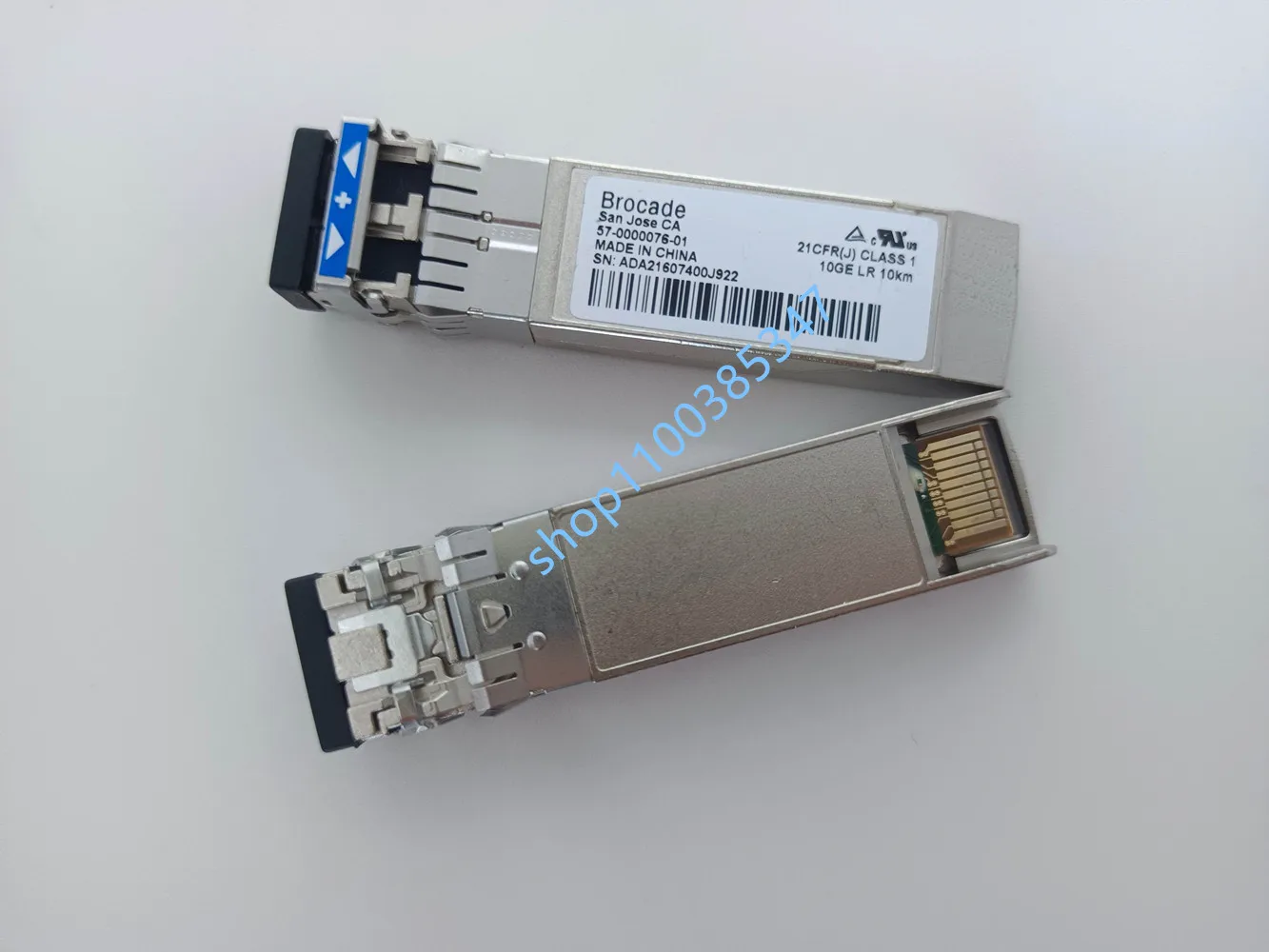 1 szt. sfp 10g lr 57- 0000076 -01 brokatowy moduł światłowodowy 10G SFP 10KM LR/jednomodowy transceiver optyczny/brokatowy 10g sfp