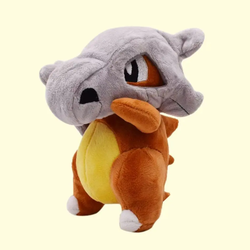 Cartoon Pokémon Cubone Plush Doll Sofa Ornament Warm Healing Companion Doll Room Decoration Soft Exquisite Creative Gift