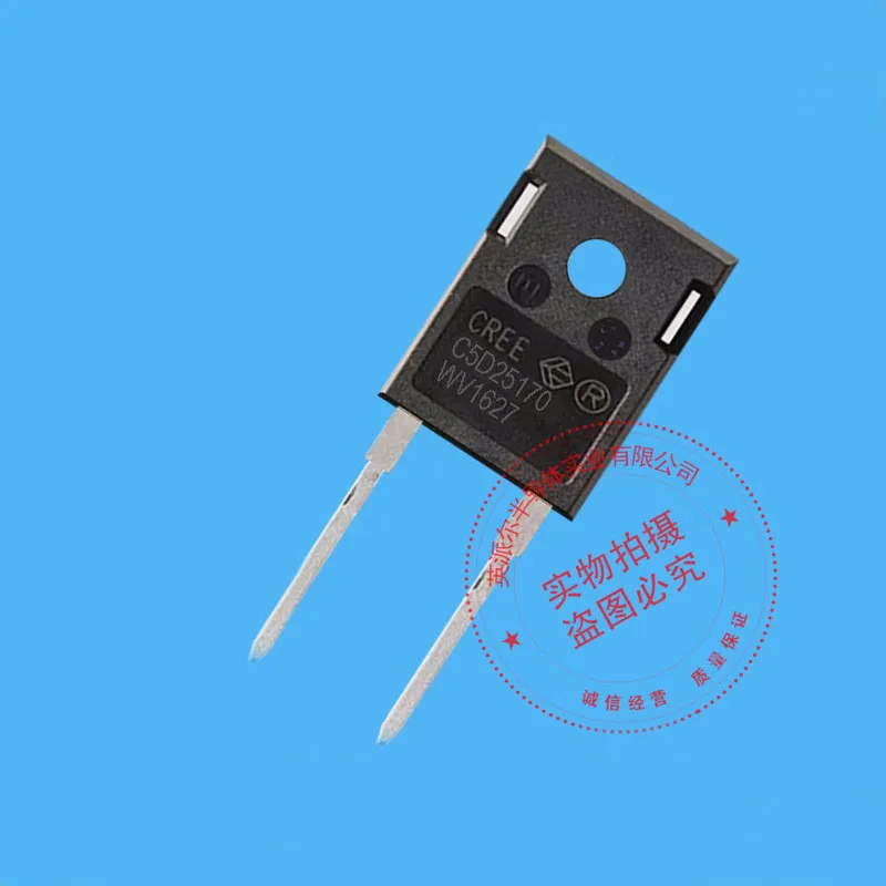 

1Pcs C5D25170H C5D25170 TO-247-2 25A 1700V SiC Schottky Diode New Original