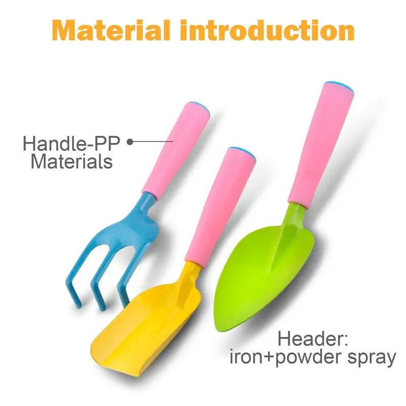 Kids Gardening Tools 19pcs Set Of Kids Mini Garden Tools Portable Kids Hand Shovel Mini Garden Tools For Girls Boys Kids