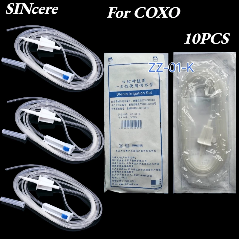 

Dental Disposable Flush Tube Dental Implant Surgical Flushing Pipe for COXO C-SAILOR Sterile Hose Tubing Kit