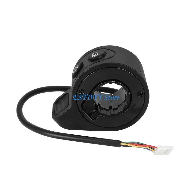 

G6DE Electric Scooter Integrated Switches Finger Button Throttle Brakes Electric Scooter Thumb Throttle Scooter Accelerators