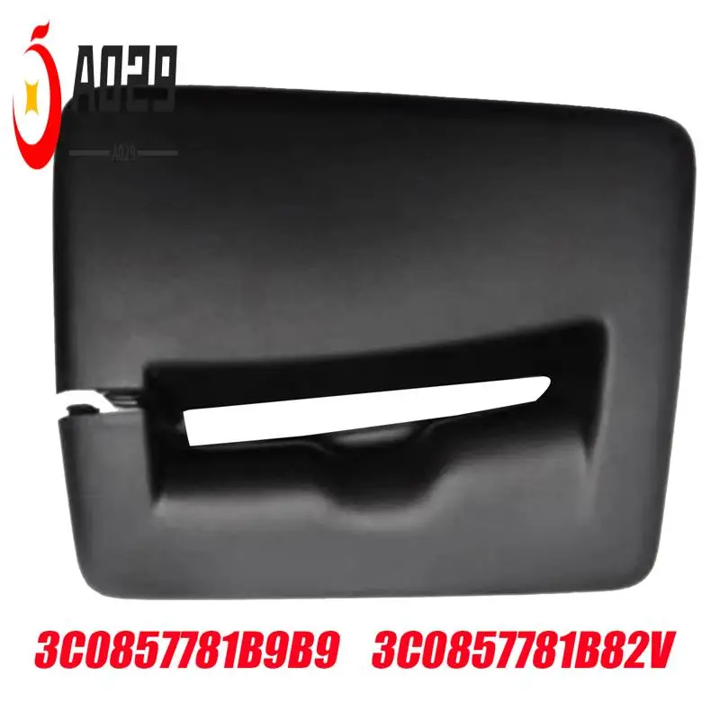 

A029-Car Seat Belt Guide Caps Parts 3C0857781B82V For VW Passat Variant CC Golf 2006-2015 Rear Center Seat Belt Guide Cover Blac